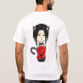 ゴシック様式Neko Tシャツ (裏面)