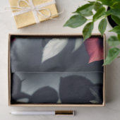 ゴシック死のスカルとバラ 薄葉紙 (ギフト)