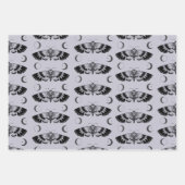 ゴシック死の頭を持つホクモス ラッピングペーパーシート (正面3)