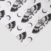 ゴシック死の頭を持つホクモス 薄葉紙 (詳細)