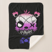 ゴシック源流流体プライドフラッグ着色ベア シェルパブランケット (正面)