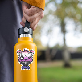 ゴシック源流流体プライドフラッグ着色ベア シール