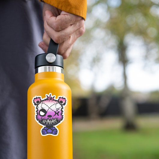 ゴシック源流流体プライドフラッグ着色ベア シール