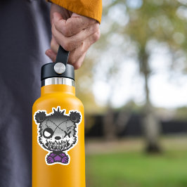 ゴシック無性プライド旗色熊 シール