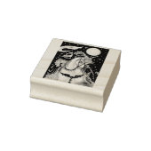 ゴシック無頭の騎馬魔女ユニコーンゴムスタンプ ラバースタンプ (スタンプ)