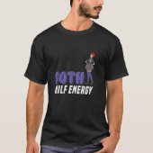 ゴシック熟女エネルギー大胆な主張スタイル Tシャツ (正面)