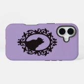 ゴシック猫 iPhone 16ケース (裏面横)