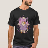 ゴシック猫 Tシャツ (正面)
