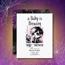 ゴシック男の赤ちゃんはブルーイングウィッチ幽霊クールドロン