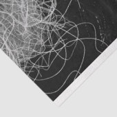 ゴシック白黒ファッション撮影の切り離 薄葉紙 (詳細)