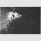 ゴシック白黒ファッション撮影の切り離 薄葉紙 (正面)