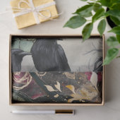 ゴシック神話ニンフファンタジードラゴンコラージュ 薄葉紙 (ギフト)