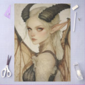 ゴシック神話ニンフファンタジードラゴン 薄葉紙 (クラフト)