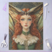 ゴシック神話ニンフファンタジードラゴン 薄葉紙 (クラフト)