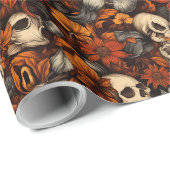 ゴシック秋のラッピング紙 ラッピングペーパー (ロールコーナー)