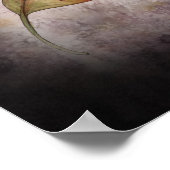 ゴシック秋フェアリーファンタジーアートプリント ポスター (角)