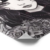 ゴシック空想ミッドナイトミューズ ポスター (角)