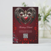 ゴシック素晴らしハート エンクロージャーカード (スタンド正面)