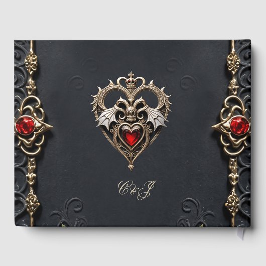 ゴシック素晴らしハート ゲストブック (裏面)