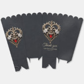 ゴシック素晴らしハート フェイバーボックス (見開き)