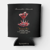 ゴシック結婚の性格的特徴が彼女を飲み込む 缶クーラー (正面)