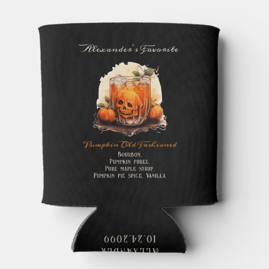 ゴシック結婚の性格的特徴が彼女を飲み込む 缶クーラー (裏面)