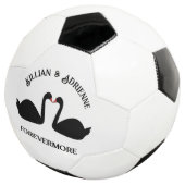 ゴシック結婚スのキスをする黒豚カスタム病 サッカーボール (3/4)