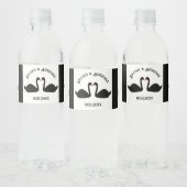 ゴシック結婚スのキスをする黒豚カスタム病 ペットボトルラベル (ボトル)