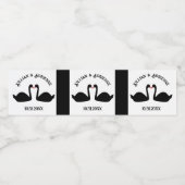 ゴシック結婚スのキスをする黒豚カスタム病 ペットボトルラベル (シングルラベル)