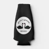 ゴシック結婚スのキスをする黒豚カスタム病 ボトルクーラー (正面)