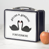 ゴシック結婚スのキスをする黒豚カスタム病 メタルランチボックス (インサイチュ)