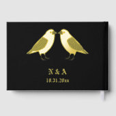 ゴシック結婚スキスをするラヴカスタムァン ゲストブック (裏面)