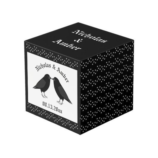 ゴシック結婚スキスをするラヴカスタムァン フォトキューブ (正面アングル)