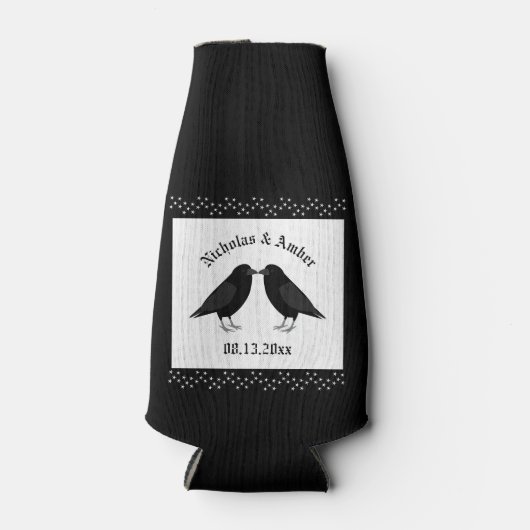 ゴシック結婚スキスをするラヴカスタムァン ボトルクーラー (正面)