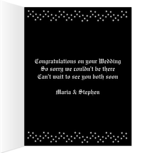 ゴシック結婚ズキスをするラヴェンスのカスタムウェディング (内側(右))