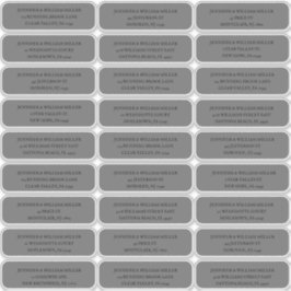 ゴシック結婚ズブラックオングレーゲストアドレス シール