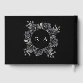 ゴシック結婚ズブラックダークフローラ ゲストブック (裏面)