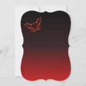 ゴシック結婚ズブラックレッドゴシックアンバー (裏面)