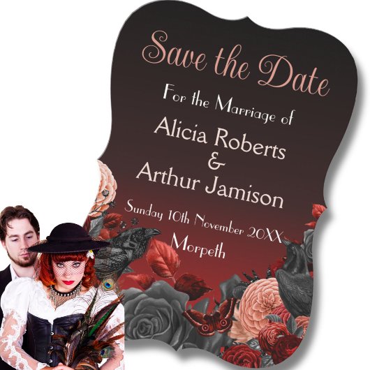 ゴシック結婚ズブラックレッドゴシックアンバー