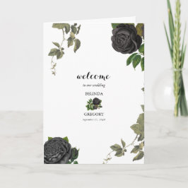 ゴシック結婚ハロウィーンの白いサービス順 プログラム