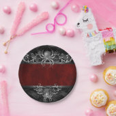 ゴシック結婚ハロウィーンプレート ペーパープレート (パーティー)