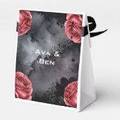 ゴシック結婚バラのフレ結婚ーム フェイバーボックス (裏面サイド)