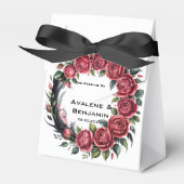 ゴシック結婚バラのフレ結婚ーム フェイバーボックス (正面サイド)