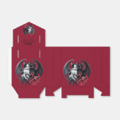 ゴシック結婚体のモノクロ猫の愛玩箱 フェイバーボックス (折り畳みなし)