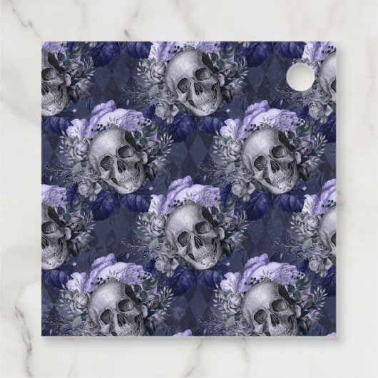 ゴシック結婚体の金箔付き枠 フェイバータグ (裏面)