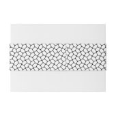 ゴシック結婚式招待状ベリーバンドエレガント- Bla 招待状ベリーバンド (裏面例)