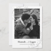 ゴシック結婚式招待状、ハロウィン結婚ズ 招待状 (裏面)