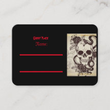 ゴシック結婚式招待状