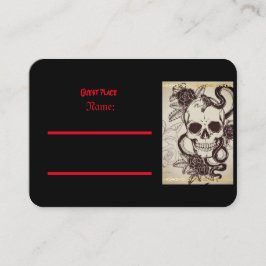 ゴシック結婚式招待状 プレイスカード