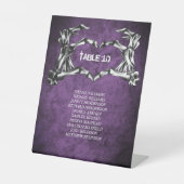 ゴシック結婚様式のハロウィーンの台座の看板 台座サイン (正面)